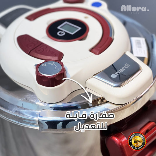 Série Cocotte 7 pcs en Inox inoxydable 18/10 🥘 طقم كوكوت ناردى 7 قطع ستانلس ستيل 18/10 – الجودة الإيطالية 🇮🇹 في مطبخك