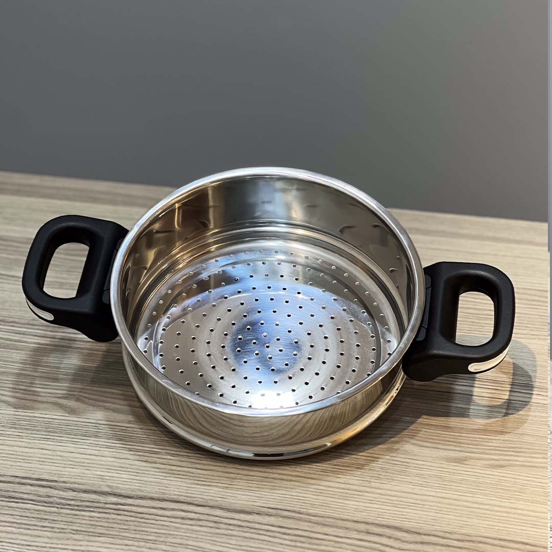 Série Cocotte 9 pcs en Inox inoxydable 18/10 طنجرة ضغط 9 قطع مصنوعة من الفولاذ المقاوم للصدأ