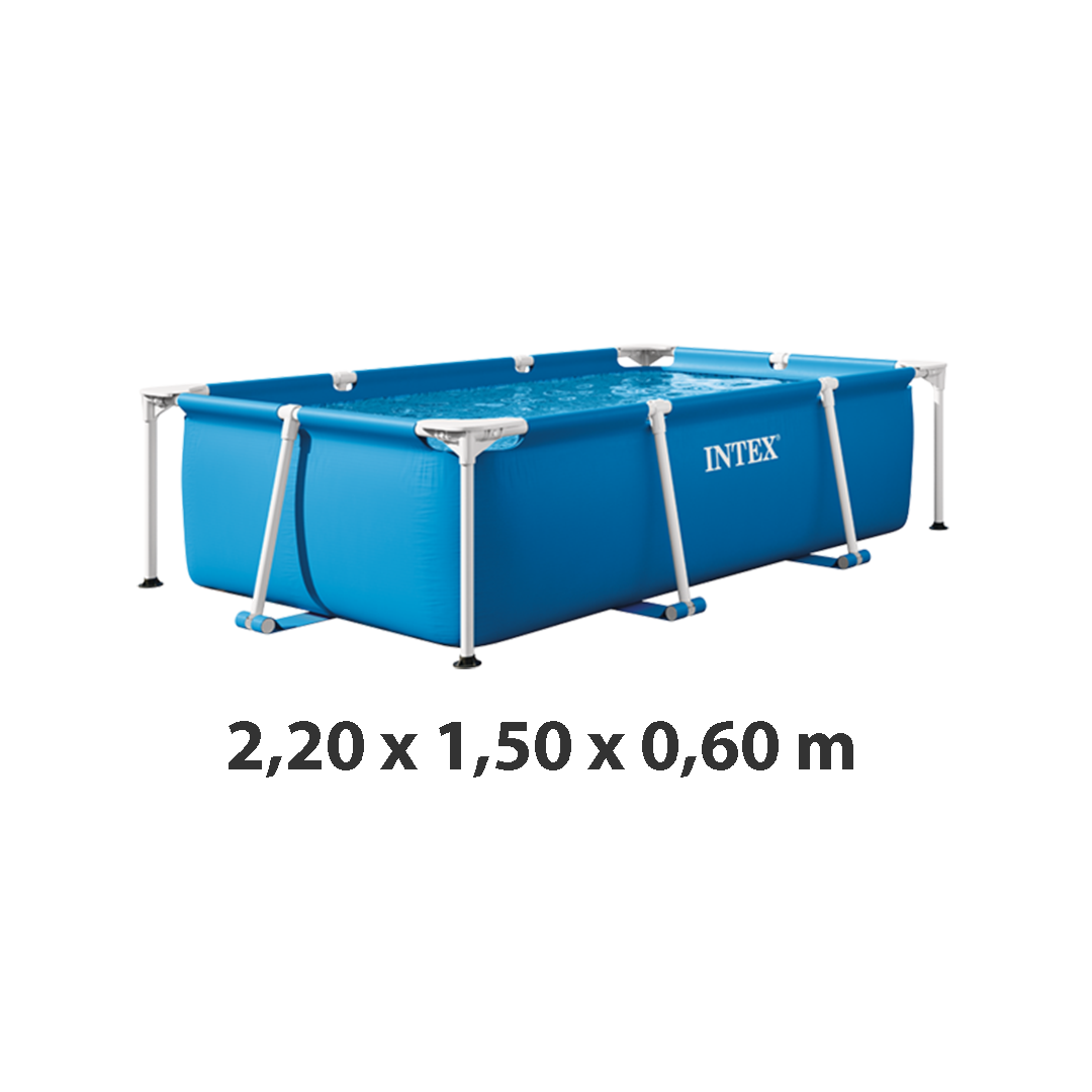 Piscine Rectangulaire Métal Frame Junior