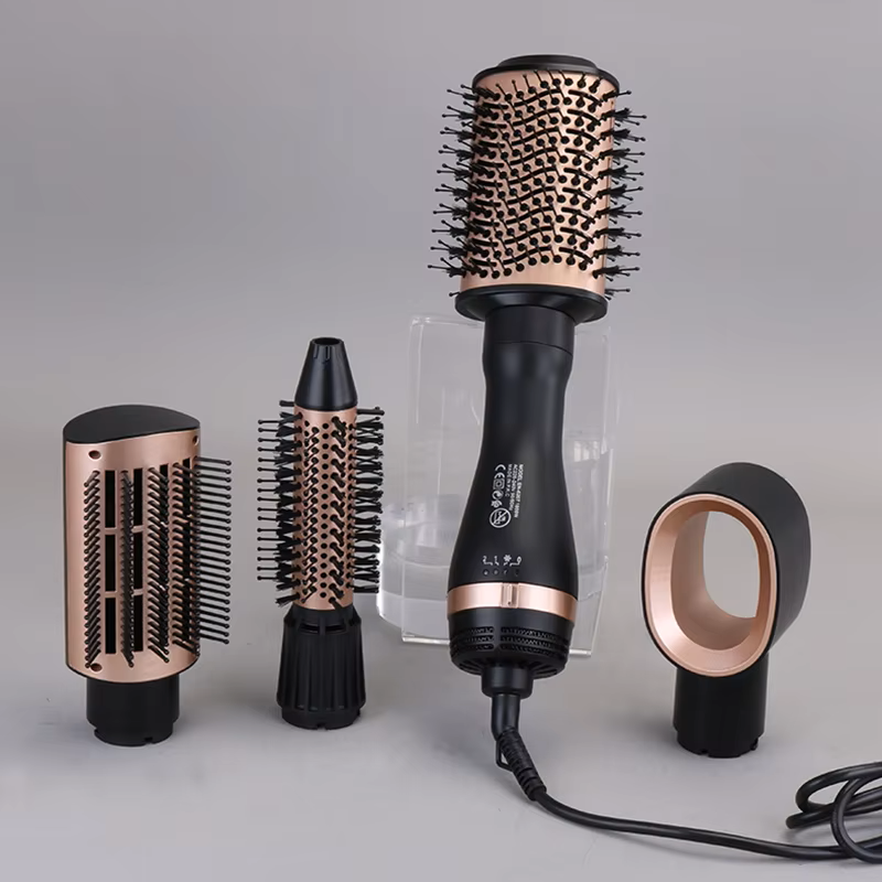ENZO 4-in-1 Dry & Style Hot Air Hair Brush + Cadeaux🎁