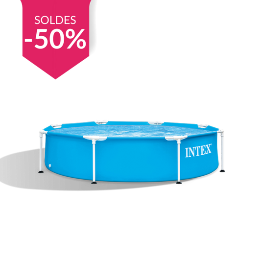 Intex Piscine Metal Frame Rond