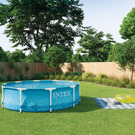 Intex Piscine Metal Frame Rond