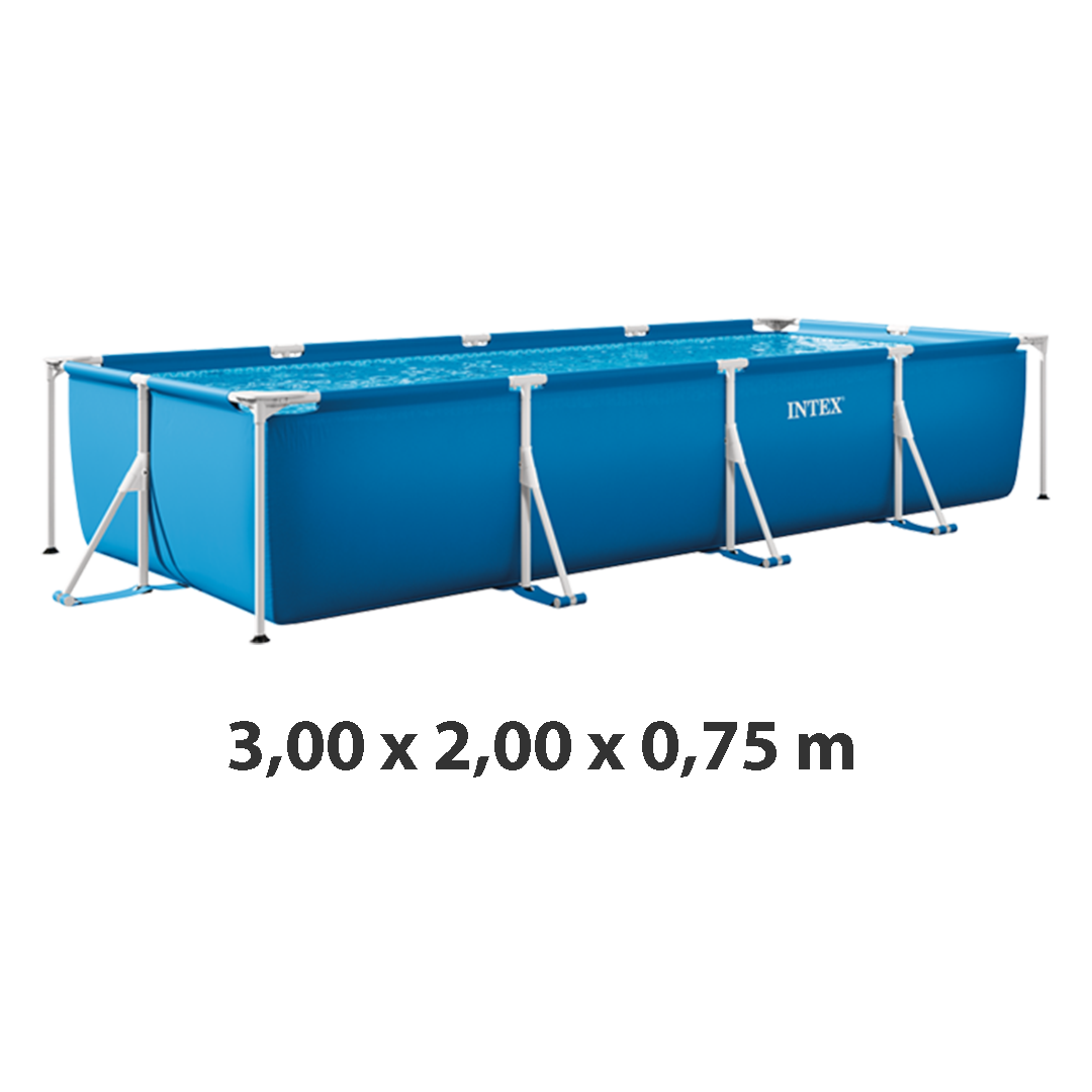Piscine Rectangulaire Métal Frame Junior