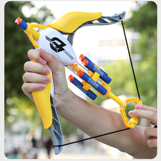 Ensemble de Tir à l'Arc avec 10 Ventouses Flèches Cible