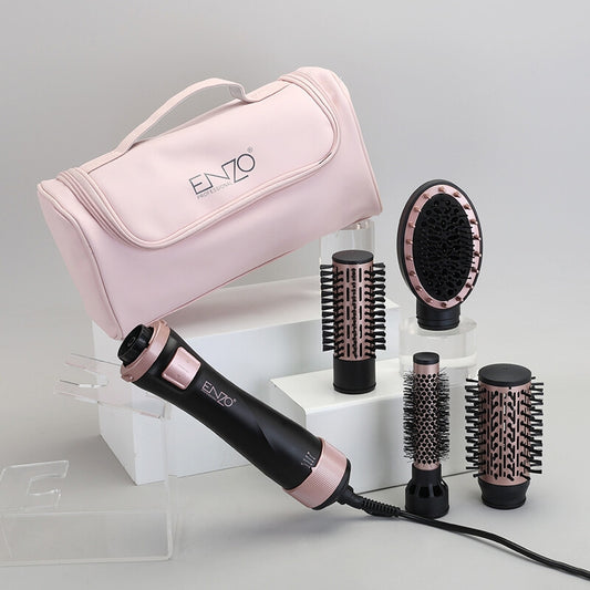 💖 Brosse Soufflante Rotative 5 en 1 ENZO – L’Élégance au Bout des Doigts 💨