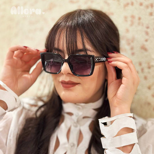 😎 Lunettes de Soleil A carreaux Tendance 2025- Elégance & Protection