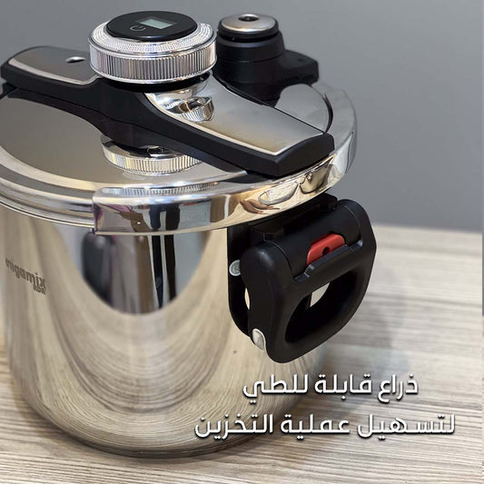 Série Cocotte 9 pcs en Inox inoxydable 18/10 طنجرة ضغط 9 قطع مصنوعة من الفولاذ المقاوم للصدأ