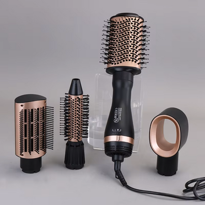 ENZO 4-in-1 Dry & Style Hot Air Hair Brush + Cadeaux🎁