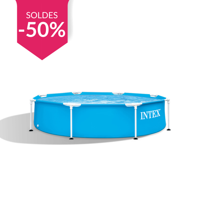Intex Piscine Metal Frame Rond
