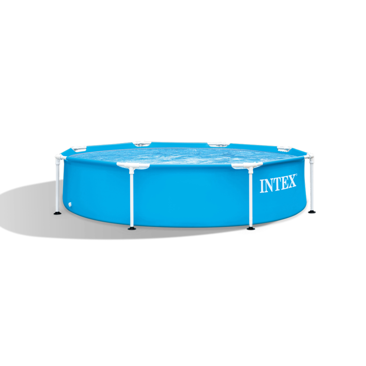 Intex Piscine Metal Frame Rond 2,44 x 0,51 m