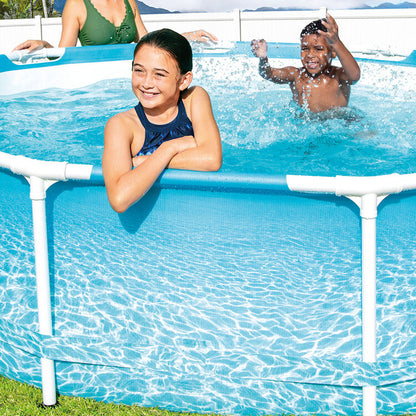 Intex Piscine Metal Frame Rond