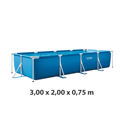 Piscine Rectangulaire Métal Frame Junior