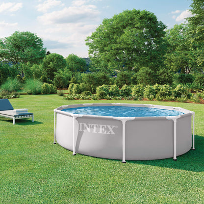 Intex Piscine Metal Frame Rond 2,44 x 0,51 m