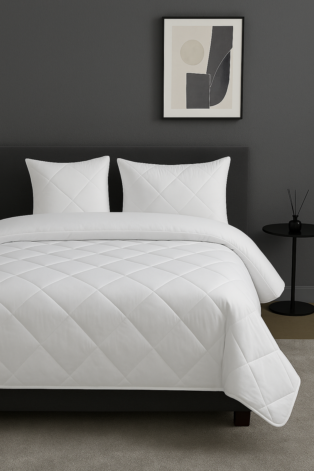 Pack de Couette 4 pcs tissu Turk - 220*240 - Haute Qualité, Anti-Allergique طقم كوات 4 قطع قماش تركي عالي الجودة