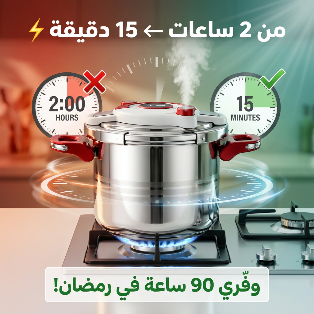 Série Cocotte 9 pcs + 2 Louche gratuit 🎁 en Inox inoxydable 18/10 طنجرة ضغط 9 قطع مصنوعة من الفولاذ المقاوم للصدأ